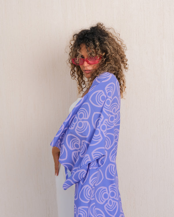 Timeless Style Gems Kimono - Sky Blue