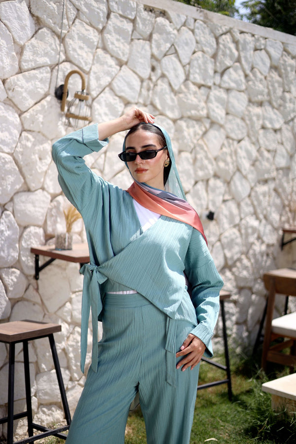 Side Whisper – Mint SET - KIMONAT