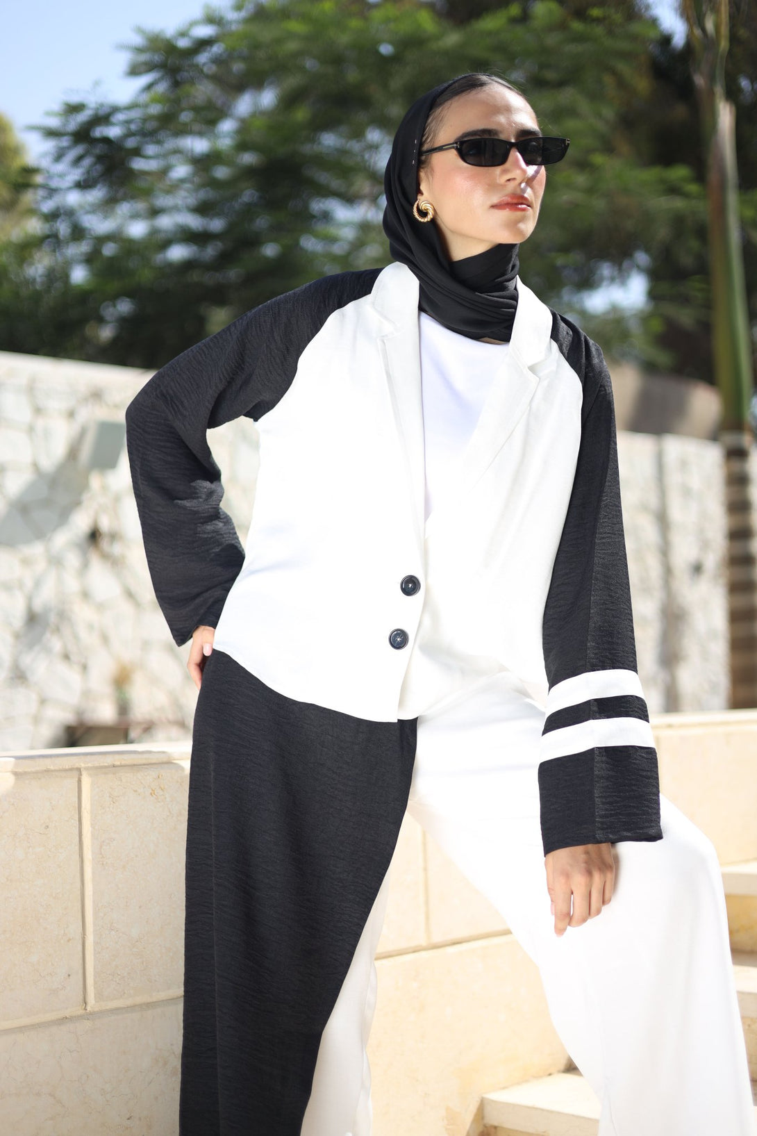 Monochrome Majesty SET - KIMONAT