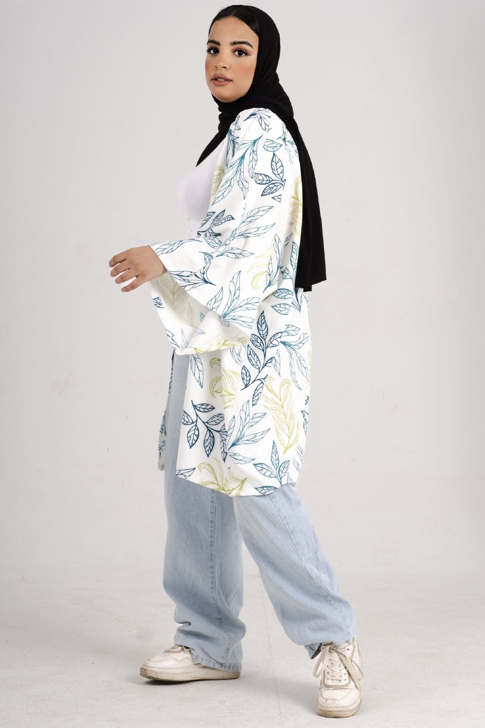 Elegance Reimagined DBK Kimono - White