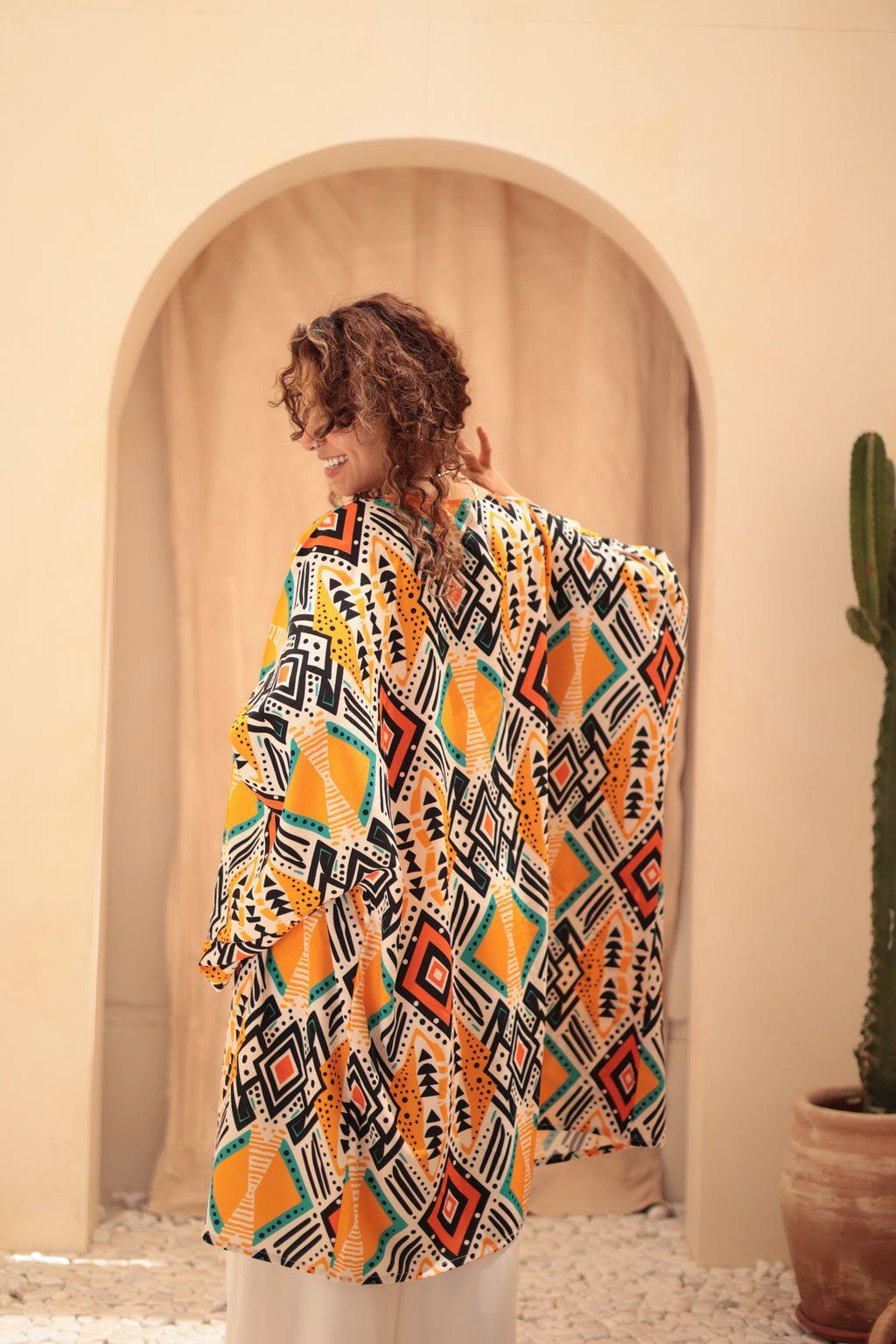 Ivory Earth Kimono