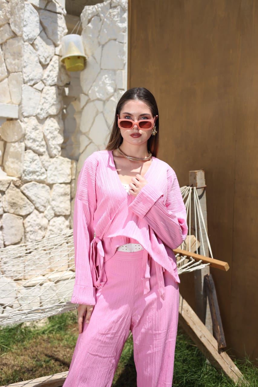Side Whisper – Blush SET - KIMONAT