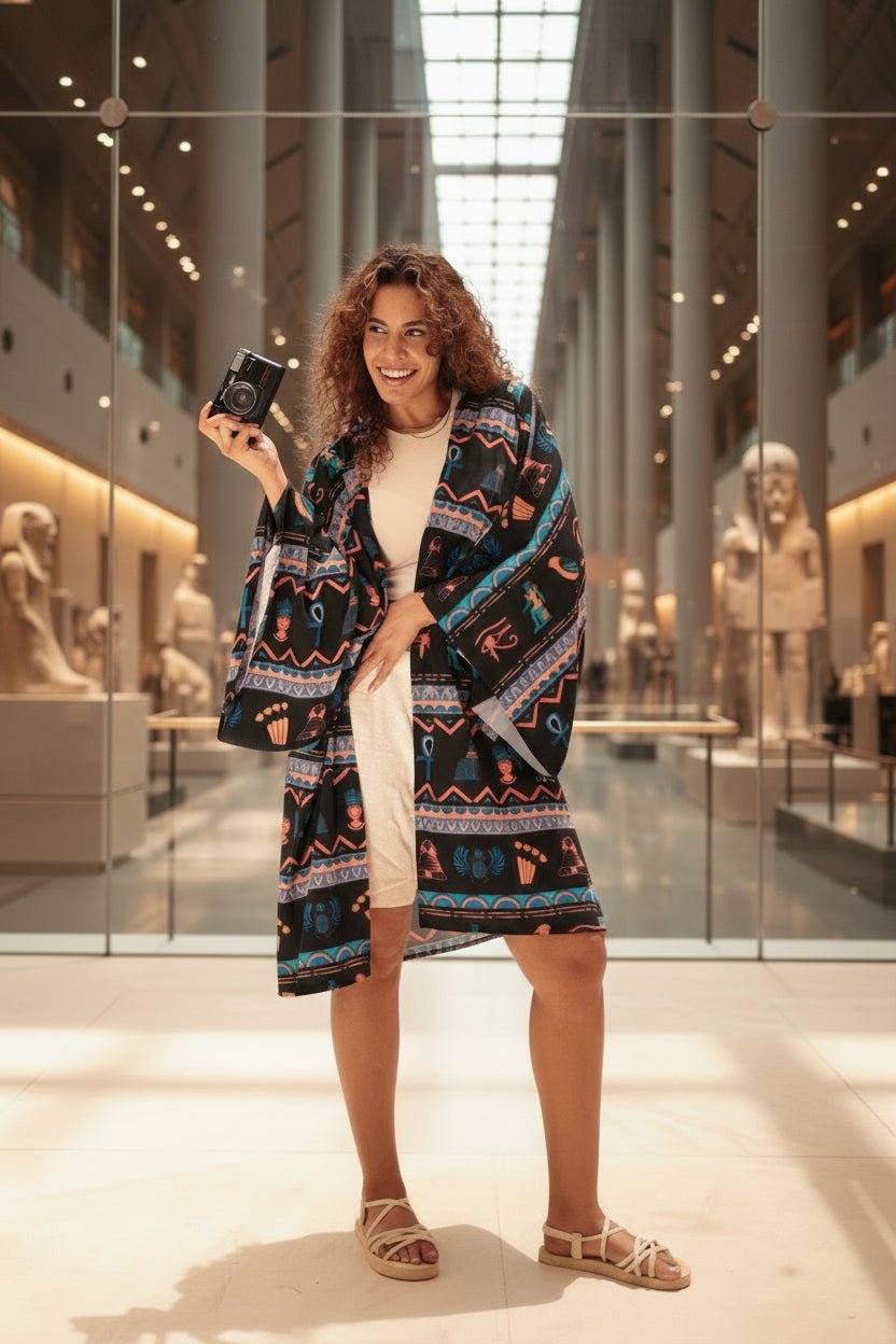 Woven Silence Kimono - KIMONAT